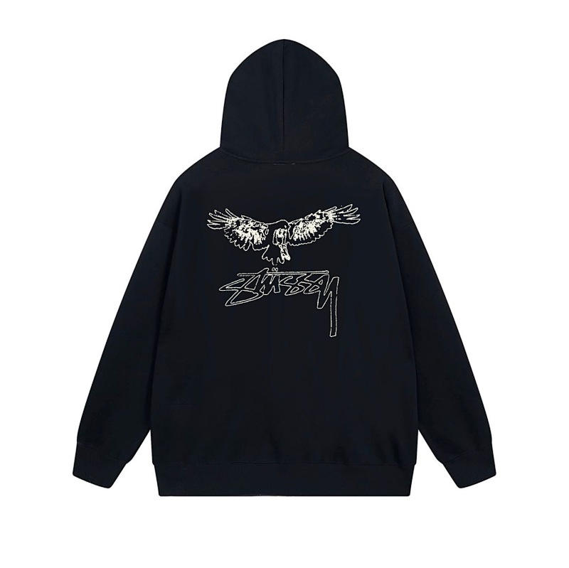 Stussy Metallic Winged Script Full-Zip Hoodie