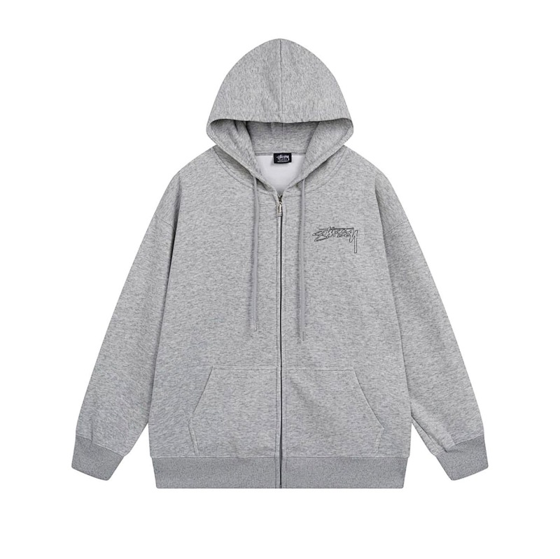 Stussy Metallic Winged Script Full-Zip Hoodie