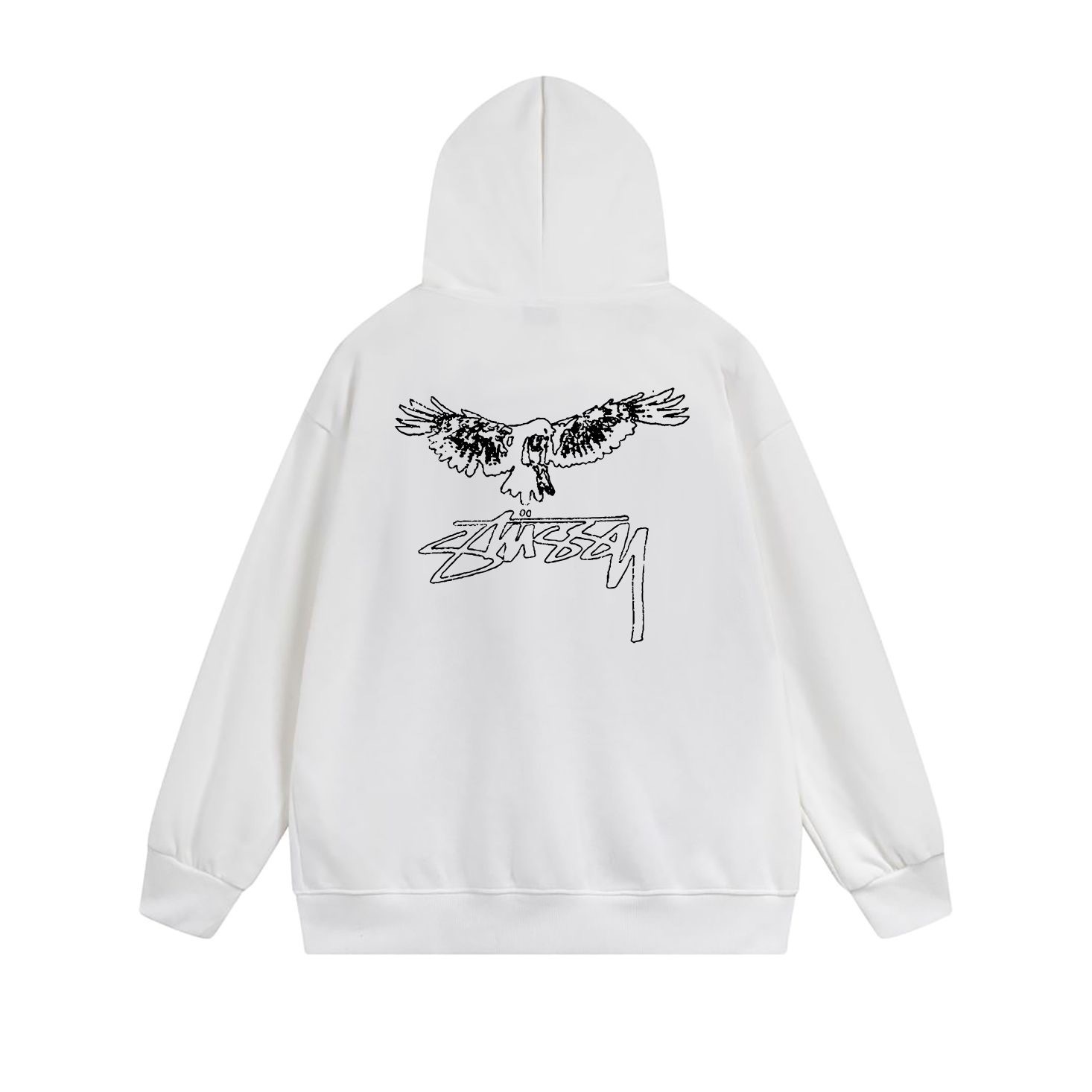 Stussy Metallic Winged Script Full-Zip Hoodie