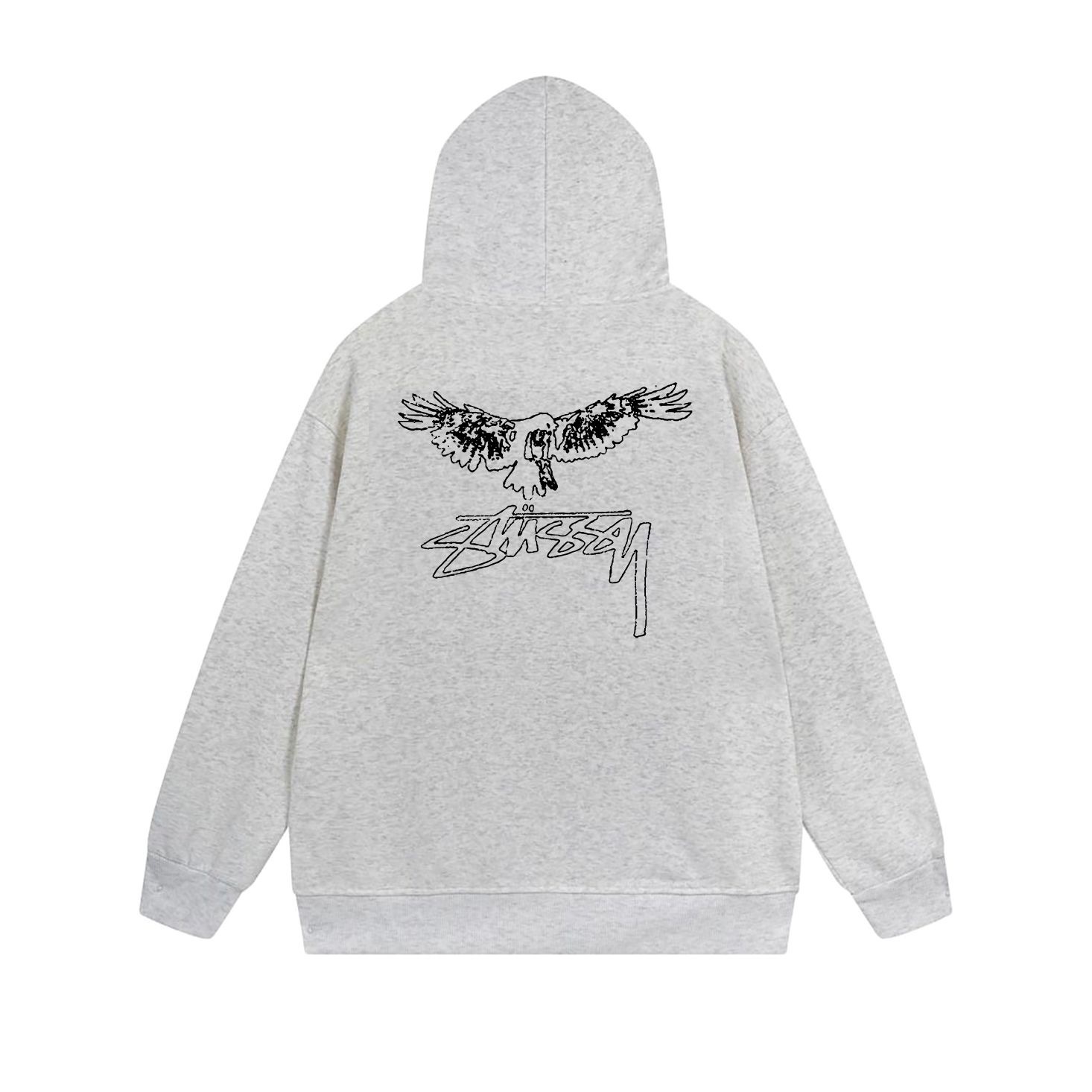Stussy Metallic Winged Script Full-Zip Hoodie
