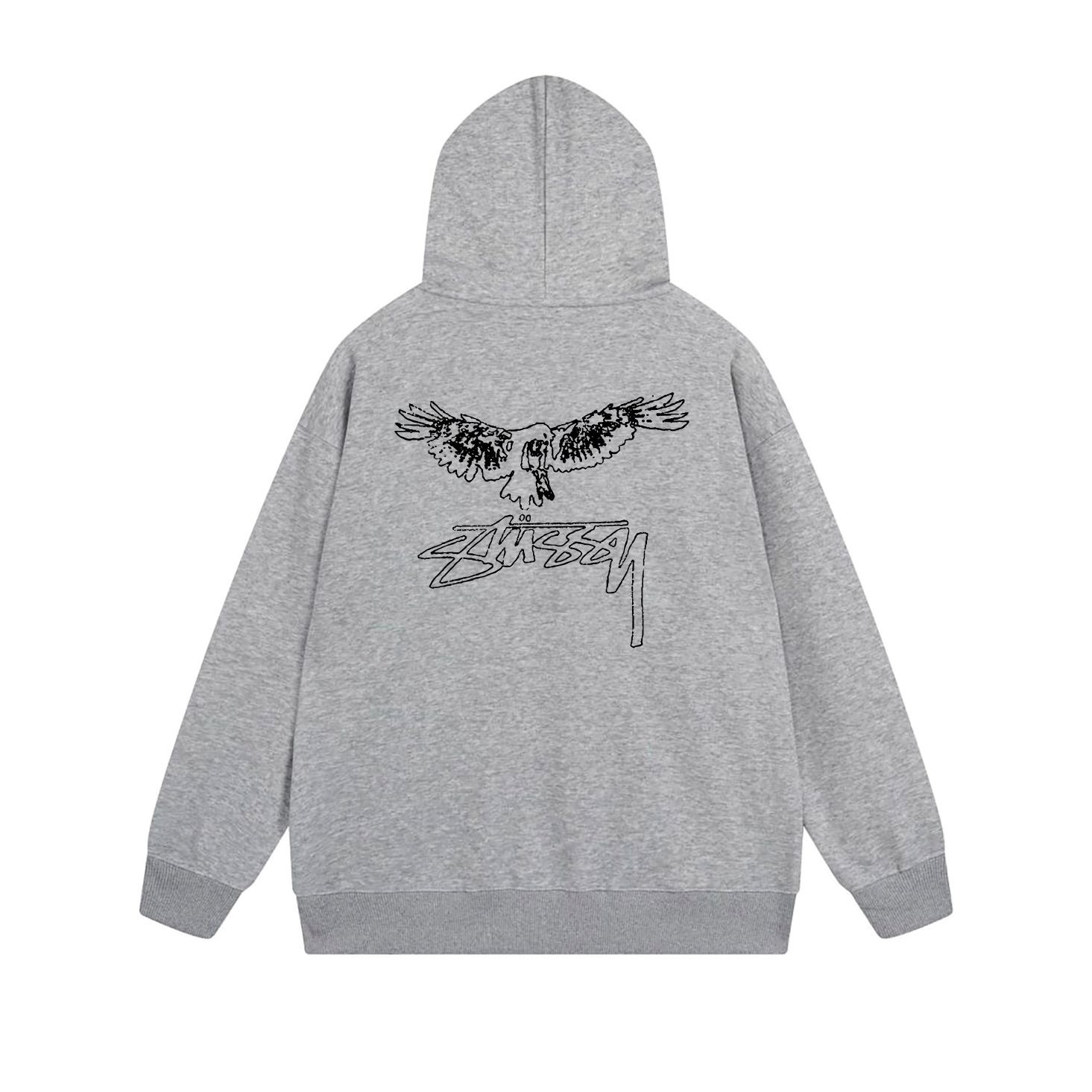 Stussy Metallic Winged Script Full-Zip Hoodie