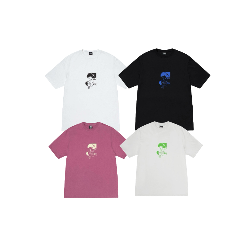 Stussy Mini Abstract Creature T-Shirt