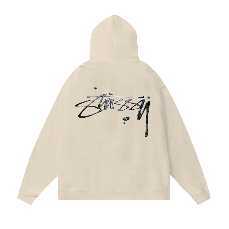 Stussy Minimal Brush Script Pullover Hoodie