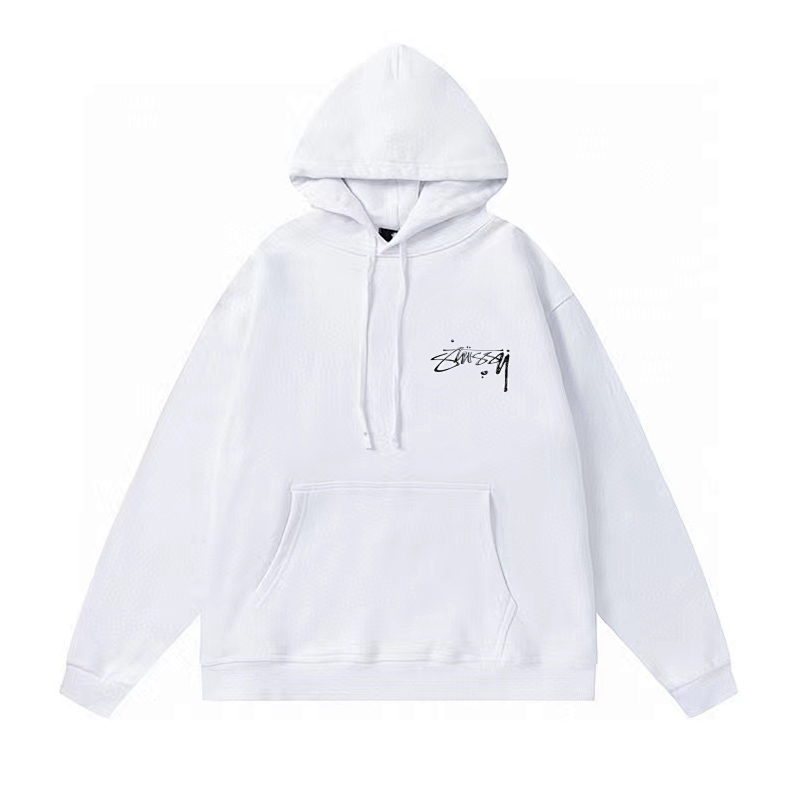 Stussy Minimal Brush Script Pullover Hoodie