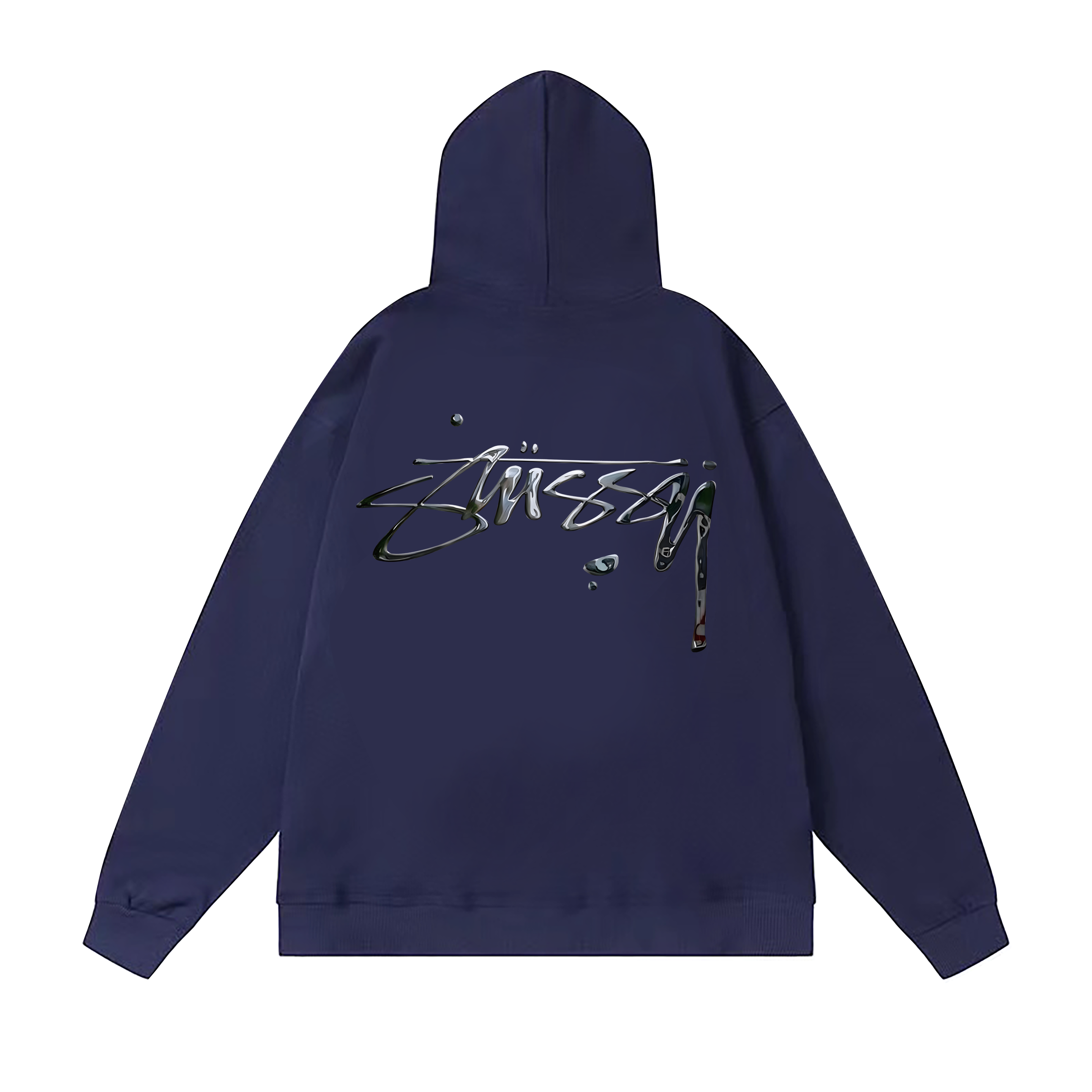 Stussy Minimal Brush Script Pullover Hoodie