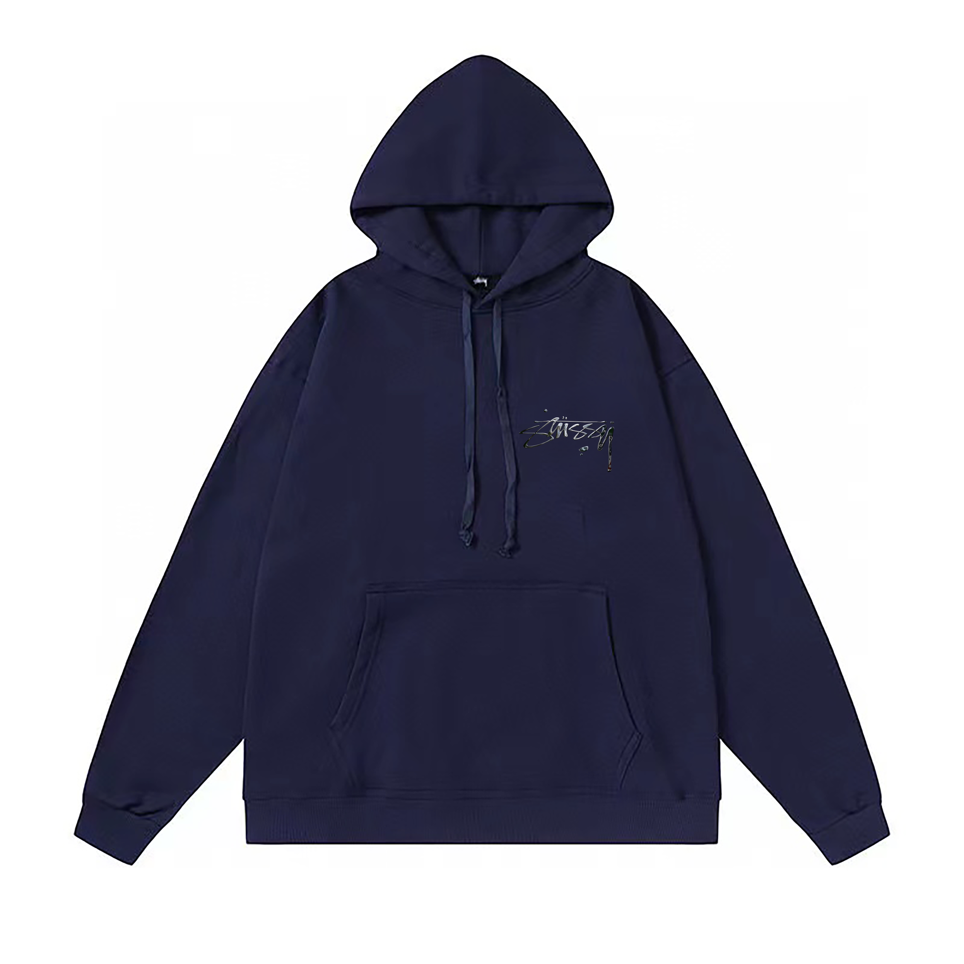 Stussy Minimal Brush Script Pullover Hoodie