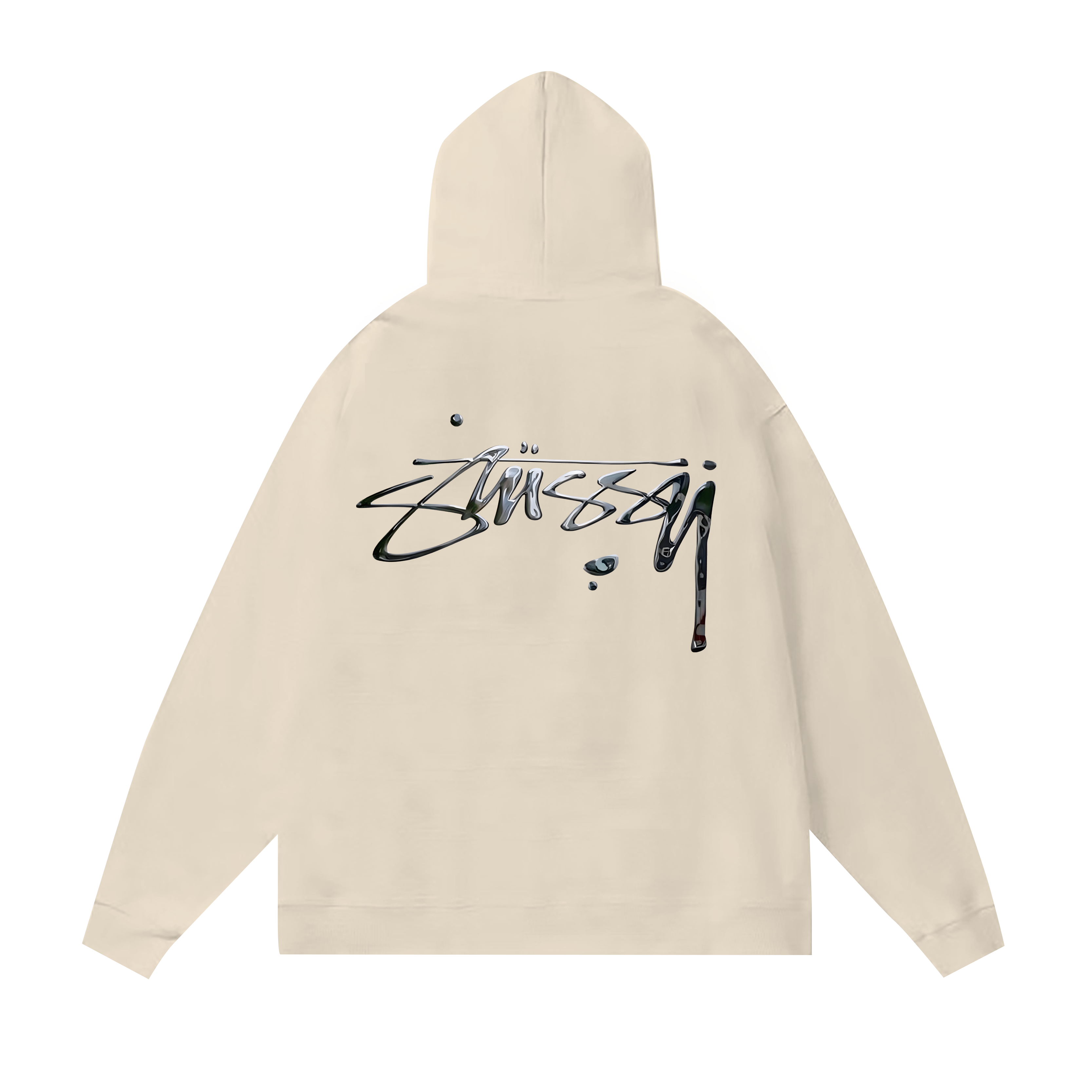 Stussy Minimal Brush Script Pullover Hoodie