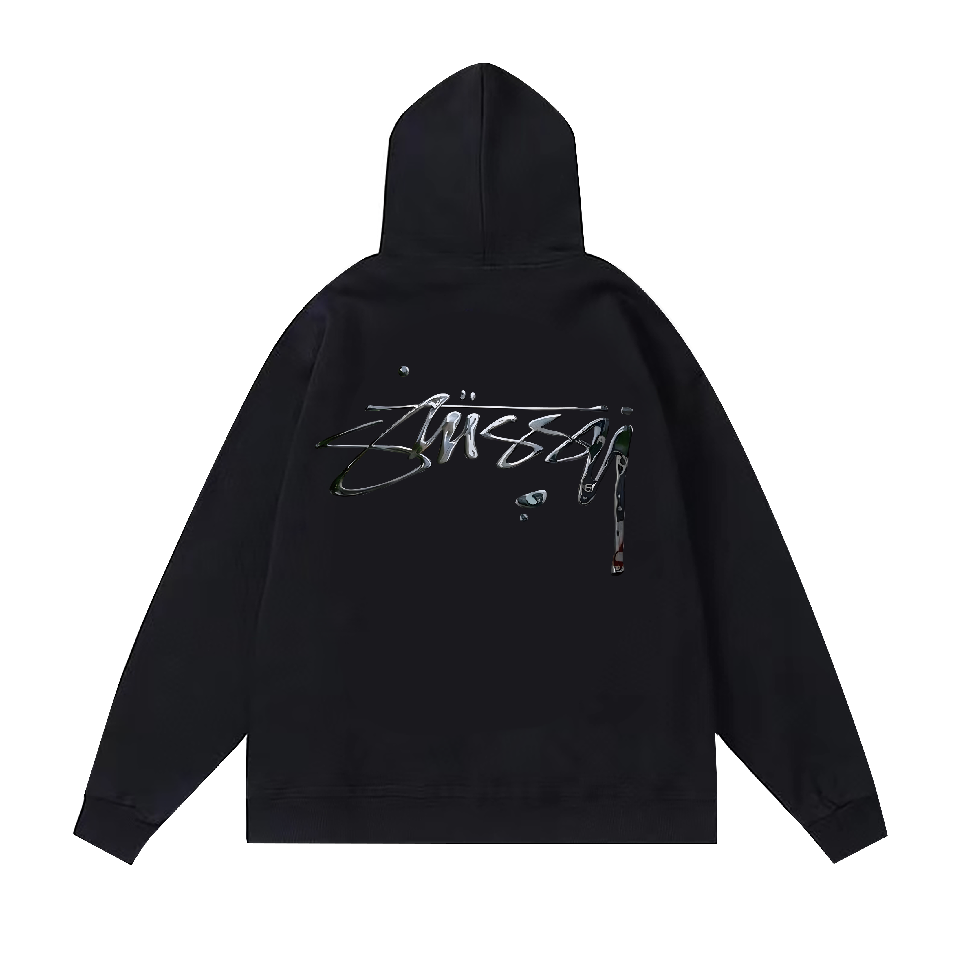 Stussy Minimal Brush Script Pullover Hoodie