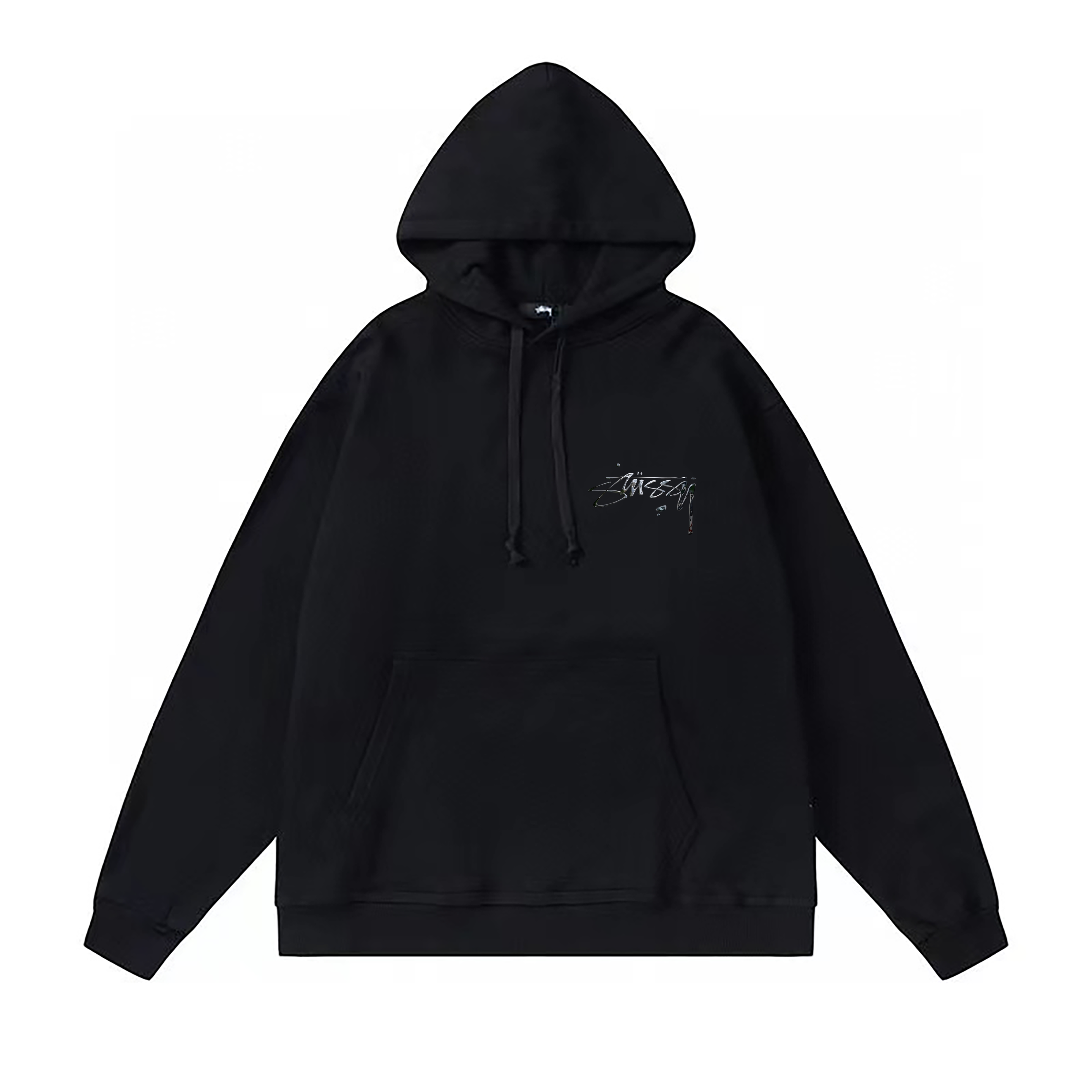 Stussy Minimal Brush Script Pullover Hoodie
