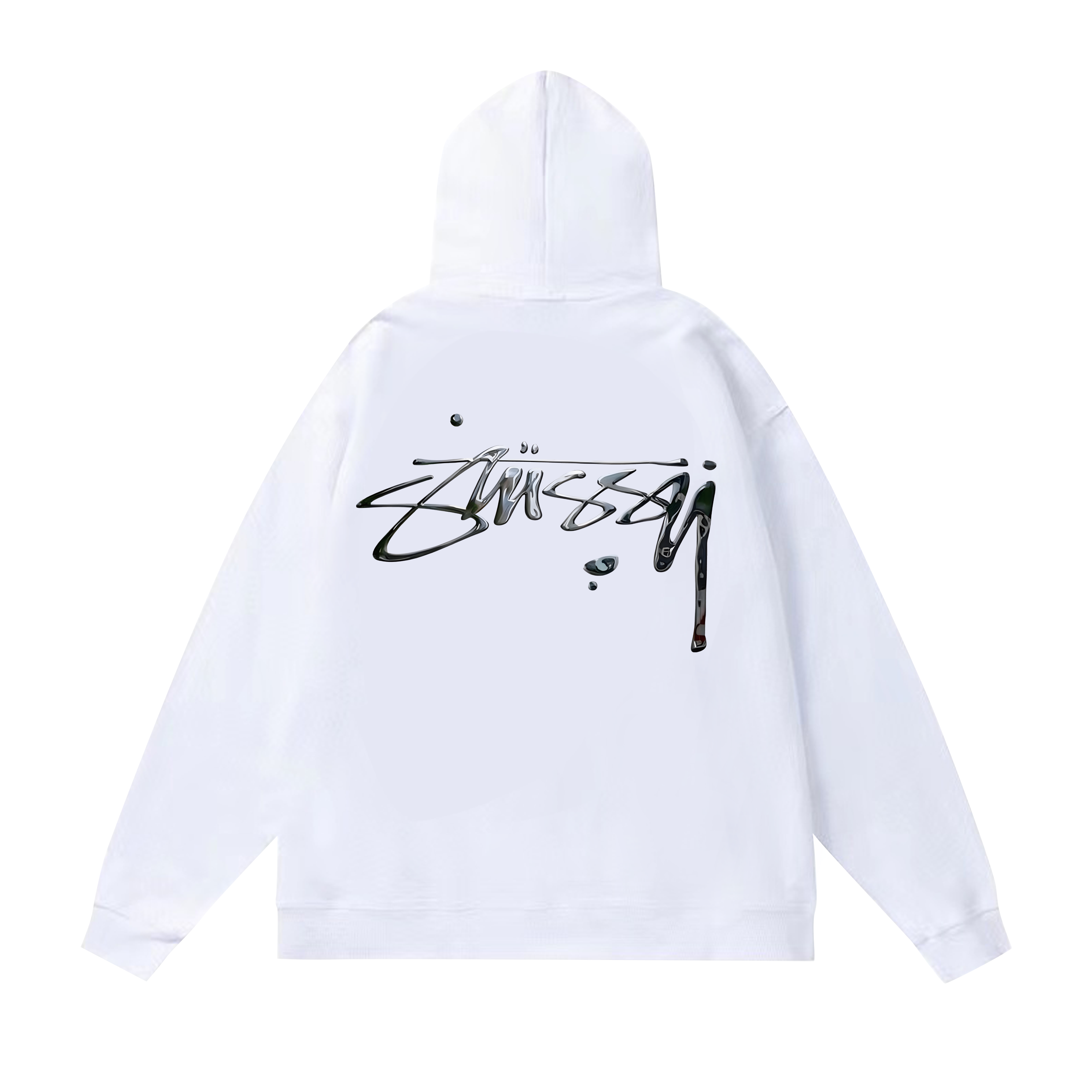 Stussy Minimal Brush Script Pullover Hoodie