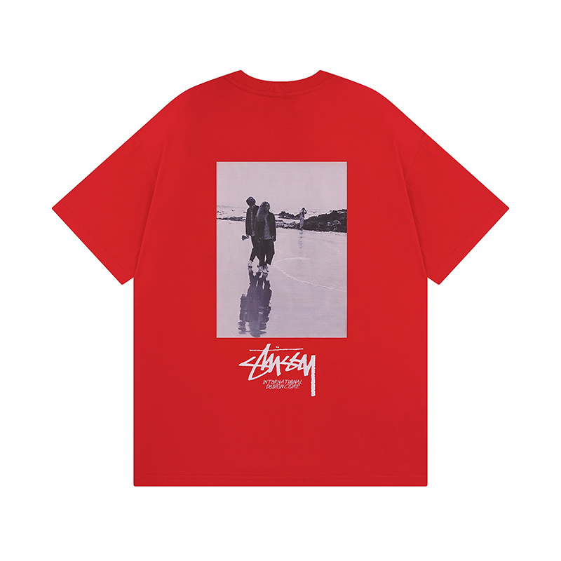 Stussy Monochrome Portrait Frame T-Shirt