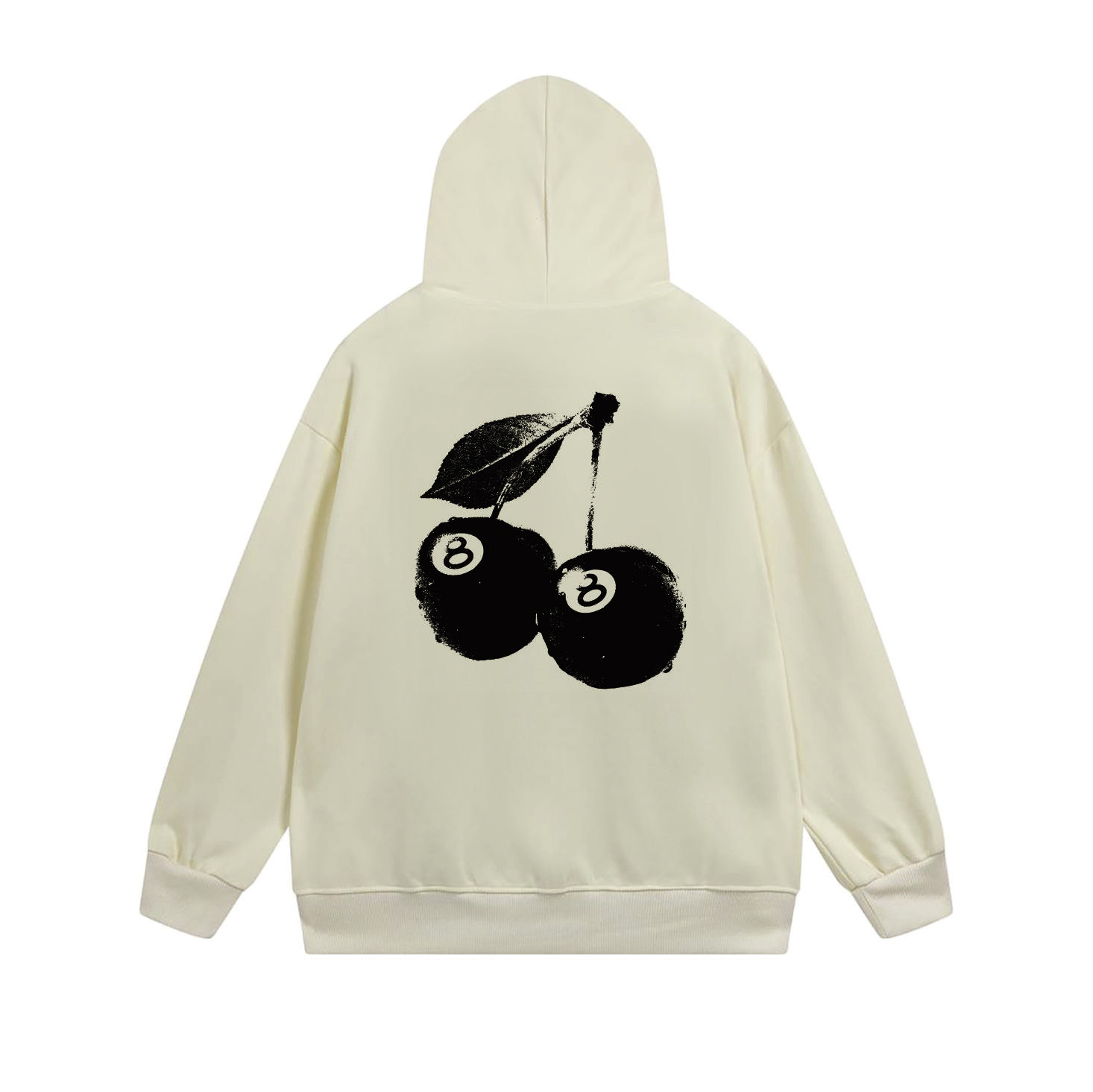 Stussy Monochrome World Map Full-Zip Hoodie