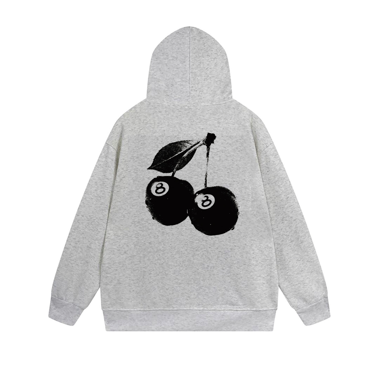 Stussy Monochrome World Map Full-Zip Hoodie