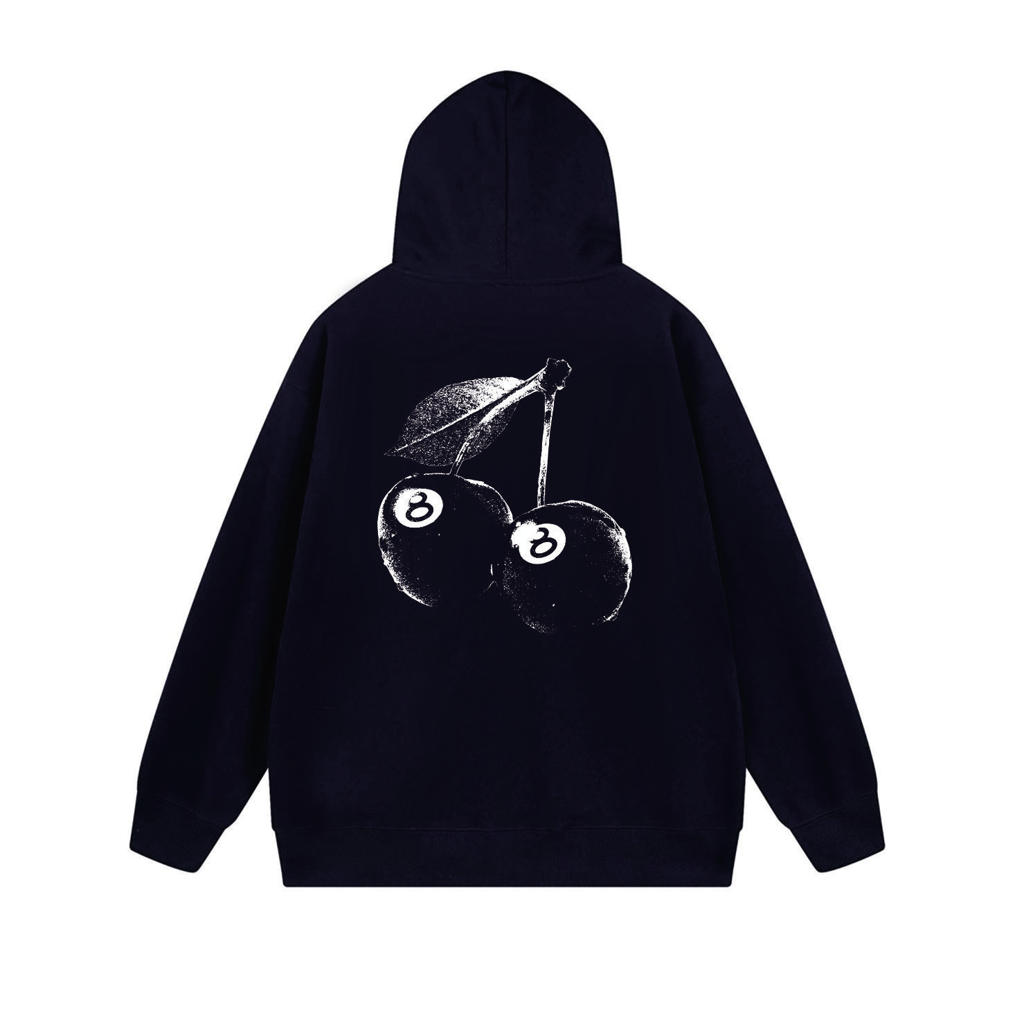 Stussy Monochrome World Map Full-Zip Hoodie