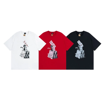 Stussy Monument Statue T-Shirt 01