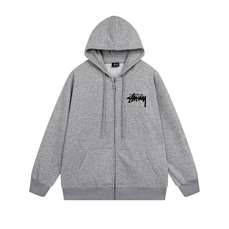 Stussy Moon Face Handstyle Full-Zip Hoodie
