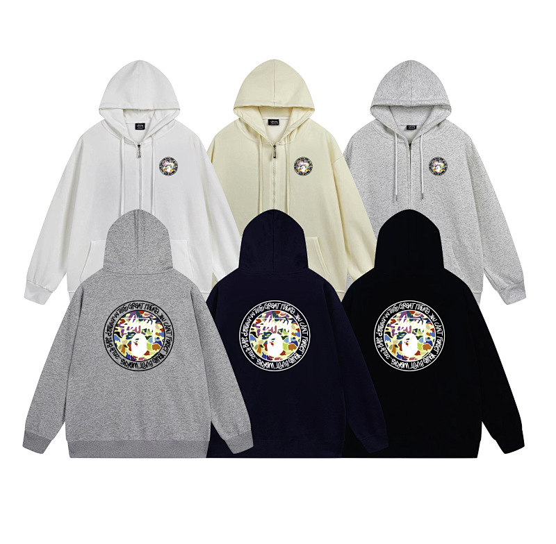 Stussy Multicolor Mosaic Medallion Full-Zip Hoodie