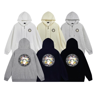 Stussy Multicolor Mosaic Medallion Full-Zip Hoodie 01