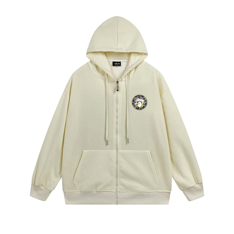 Stussy Multicolor Mosaic Medallion Full-Zip Hoodie