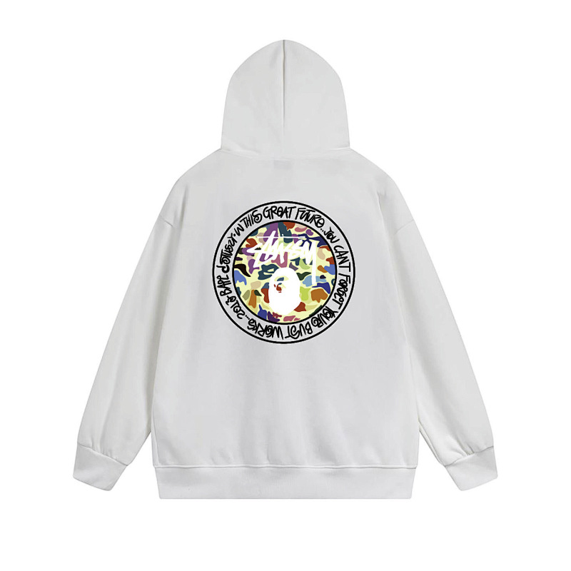 Stussy Multicolor Mosaic Medallion Full-Zip Hoodie