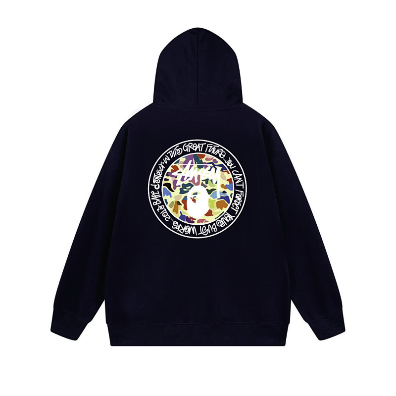 Stussy Multicolor Mosaic Medallion Full-Zip Hoodie