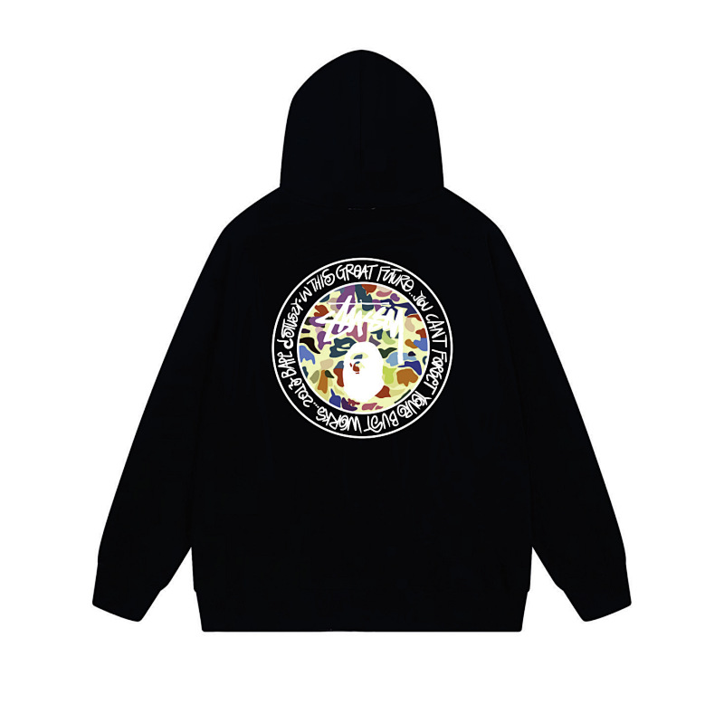 Stussy Multicolor Mosaic Medallion Full-Zip Hoodie