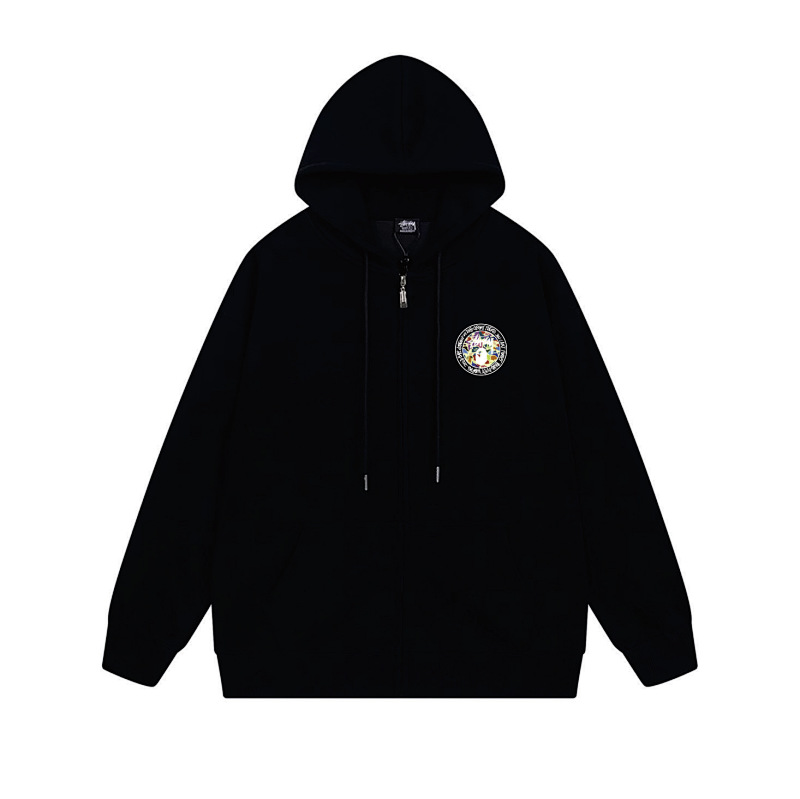 Stussy Multicolor Mosaic Medallion Full-Zip Hoodie