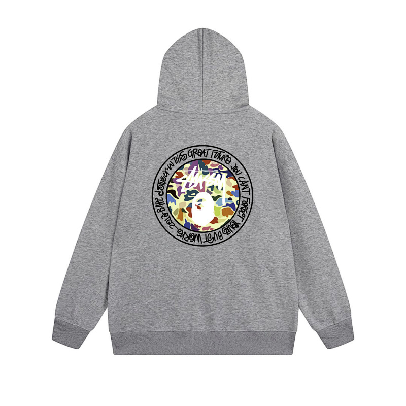 Stussy Multicolor Mosaic Medallion Full-Zip Hoodie