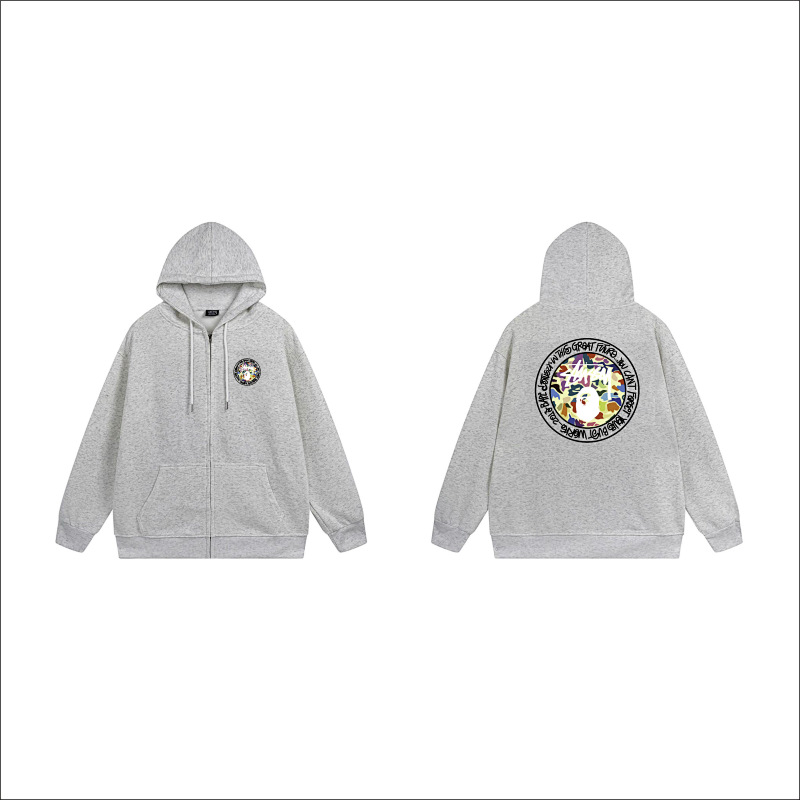 Stussy Multicolor Mosaic Medallion Full-Zip Hoodie