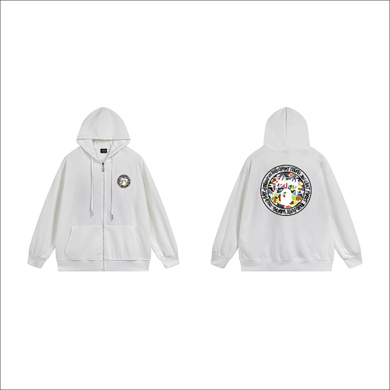 Stussy Multicolor Mosaic Medallion Full-Zip Hoodie