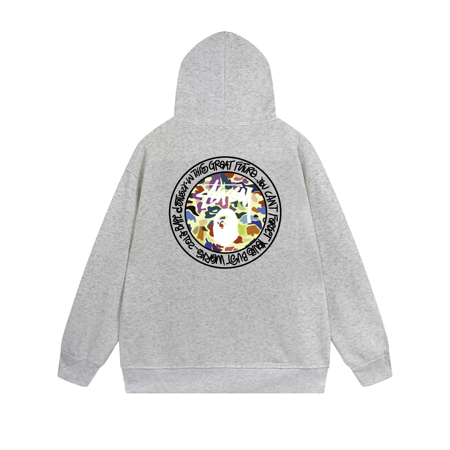 Stussy Multicolor Mosaic Medallion Full-Zip Hoodie