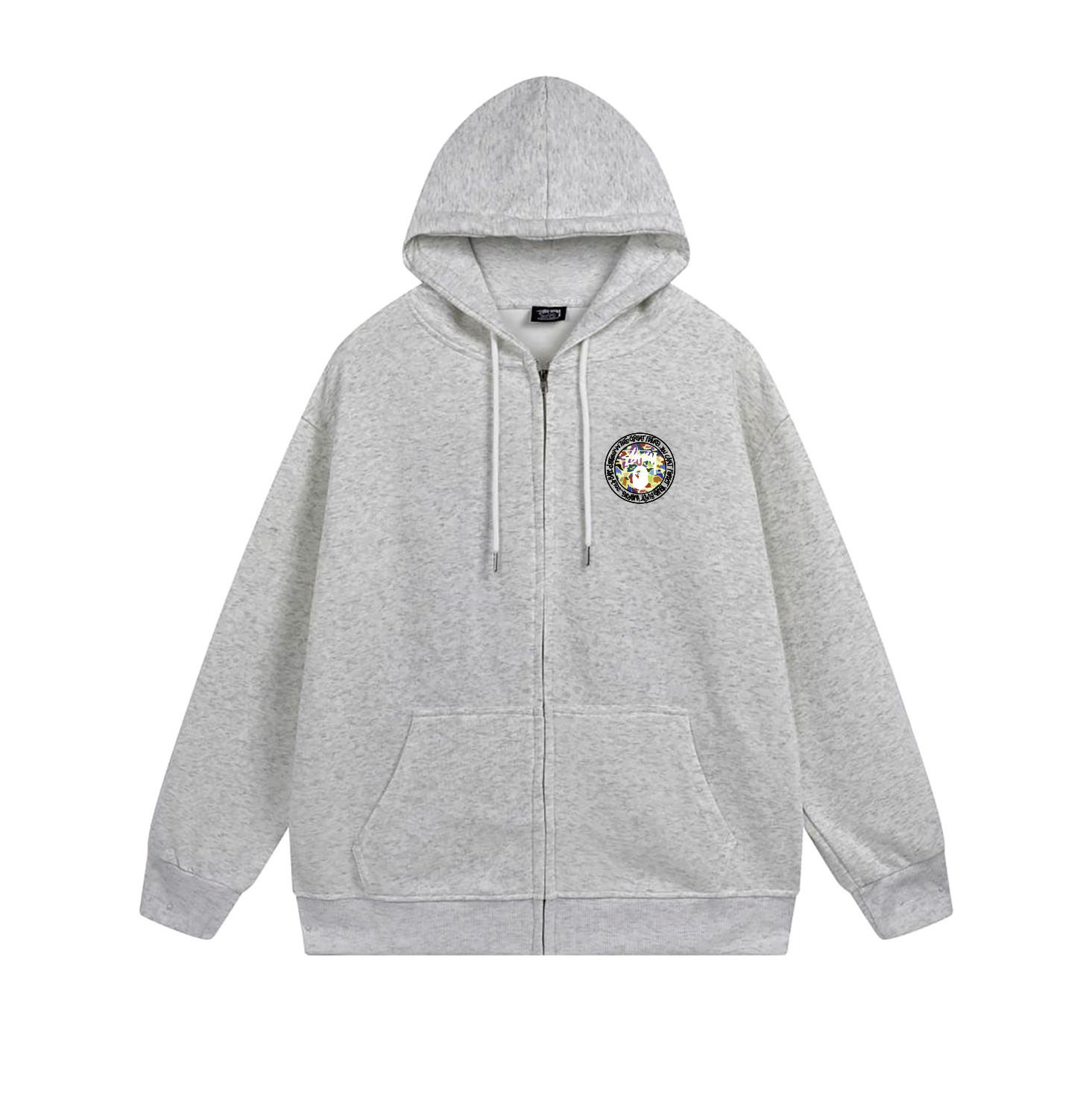 Stussy Multicolor Mosaic Medallion Full-Zip Hoodie