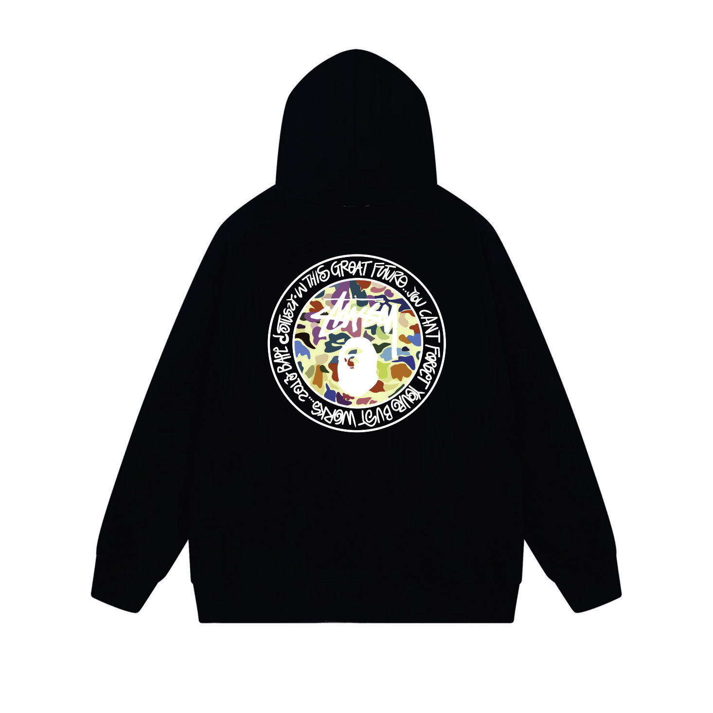 Stussy Multicolor Mosaic Medallion Full-Zip Hoodie