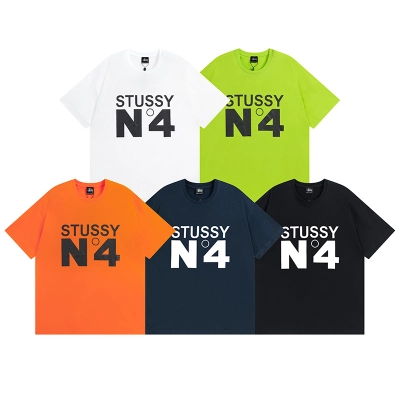 Stussy N4 Bold Typography T-Shirt 01
