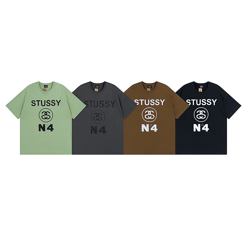 Stussy N4 Circular Badge T-Shirt