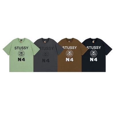 Stussy N4 Circular Badge T-Shirt 01