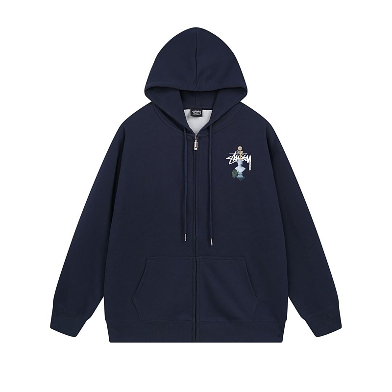 Stussy Neon City Poster Graphic Pullover Hoodie