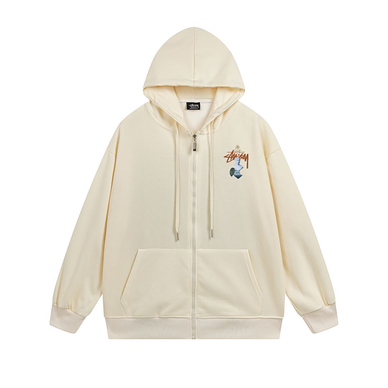 Stussy Neon City Poster Graphic Pullover Hoodie