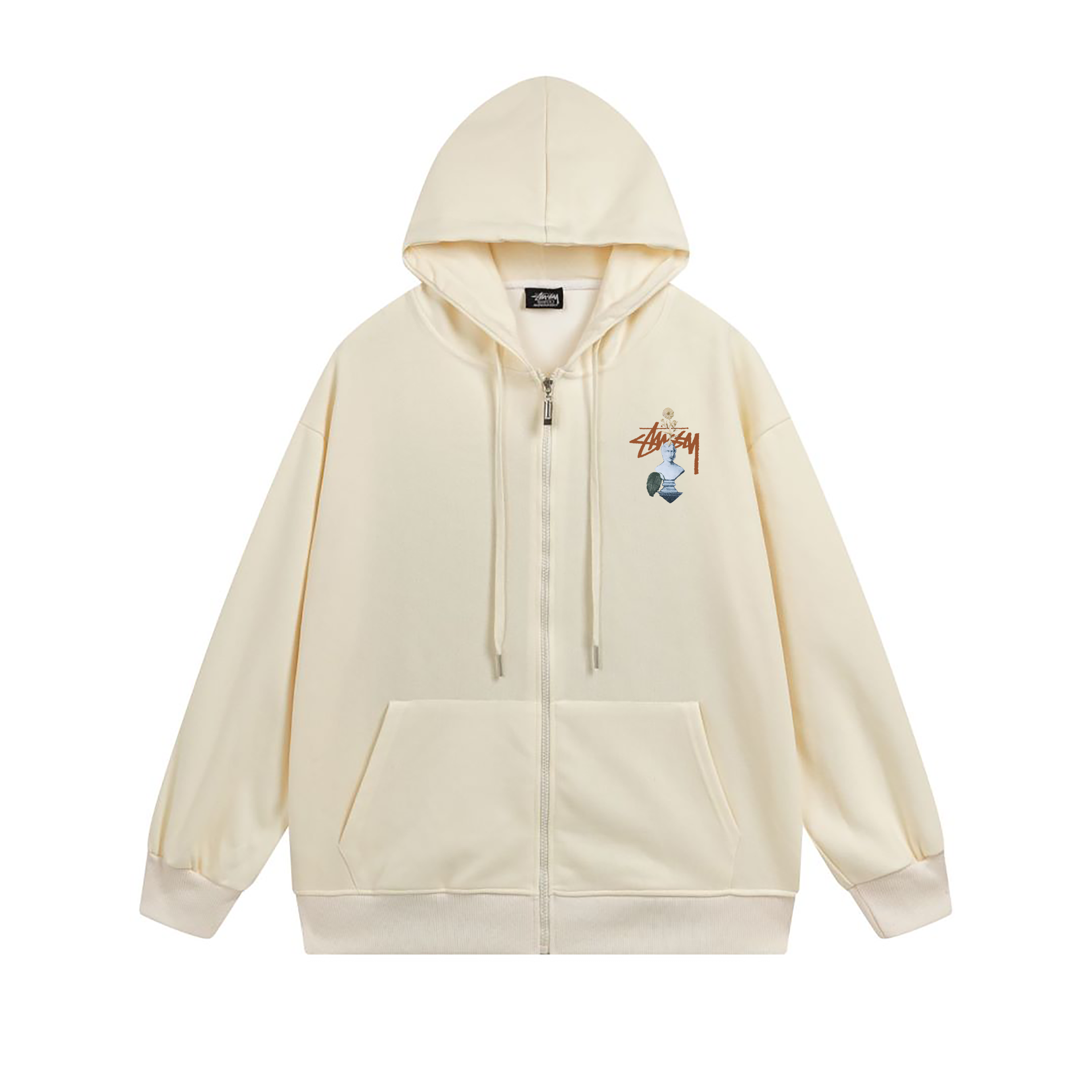 Stussy Neon City Poster Graphic Pullover Hoodie