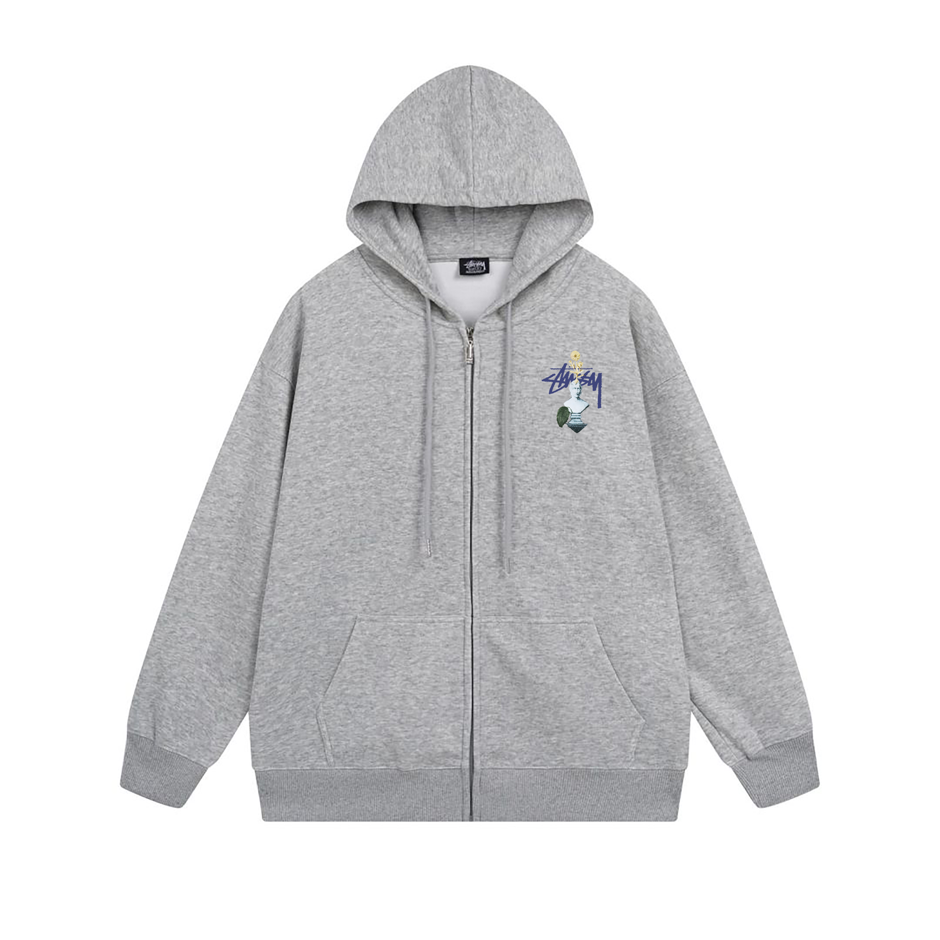 Stussy Neon City Poster Graphic Pullover Hoodie