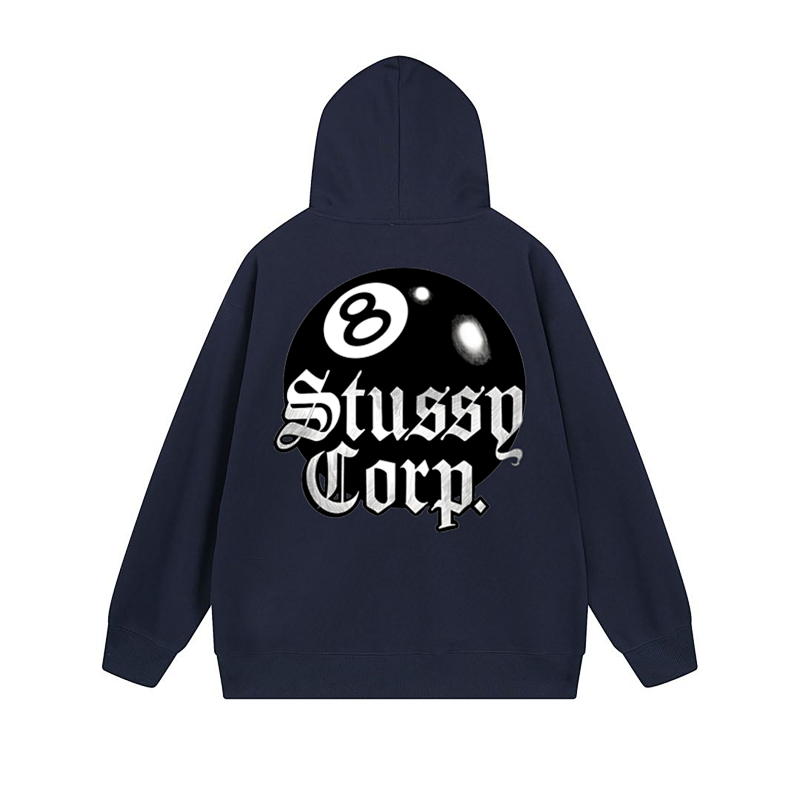 Stussy Neon Doodle Orb Full-Zip Hoodie
