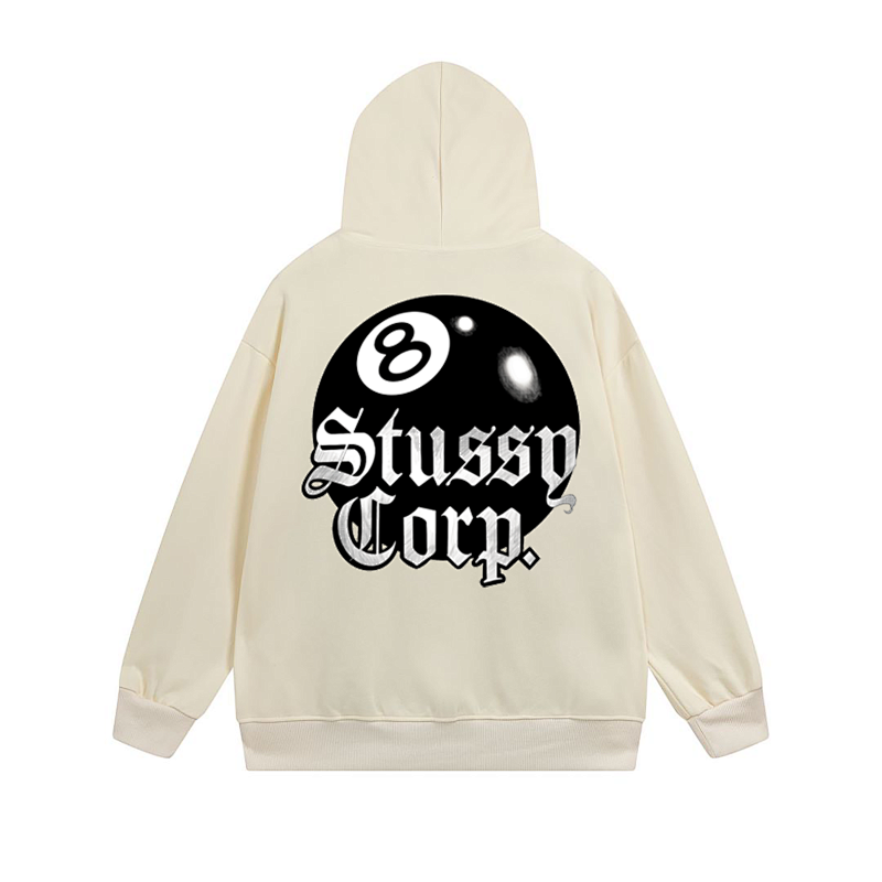 Stussy Neon Doodle Orb Full-Zip Hoodie