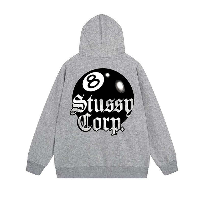 Stussy Neon Doodle Orb Full-Zip Hoodie