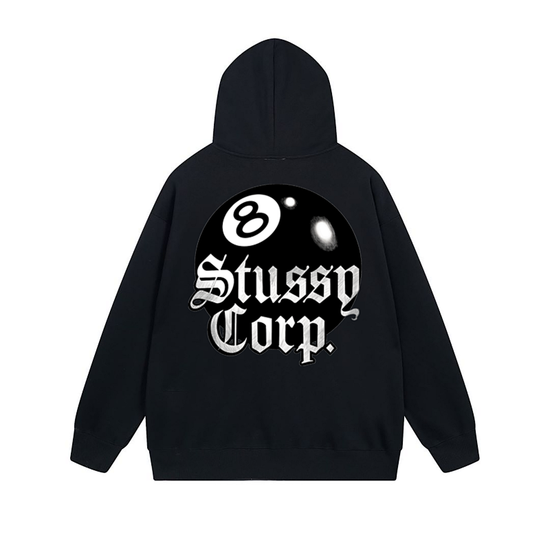 Stussy Neon Doodle Orb Full-Zip Hoodie