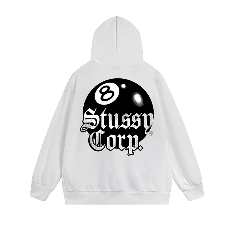 Stussy Neon Doodle Orb Full-Zip Hoodie
