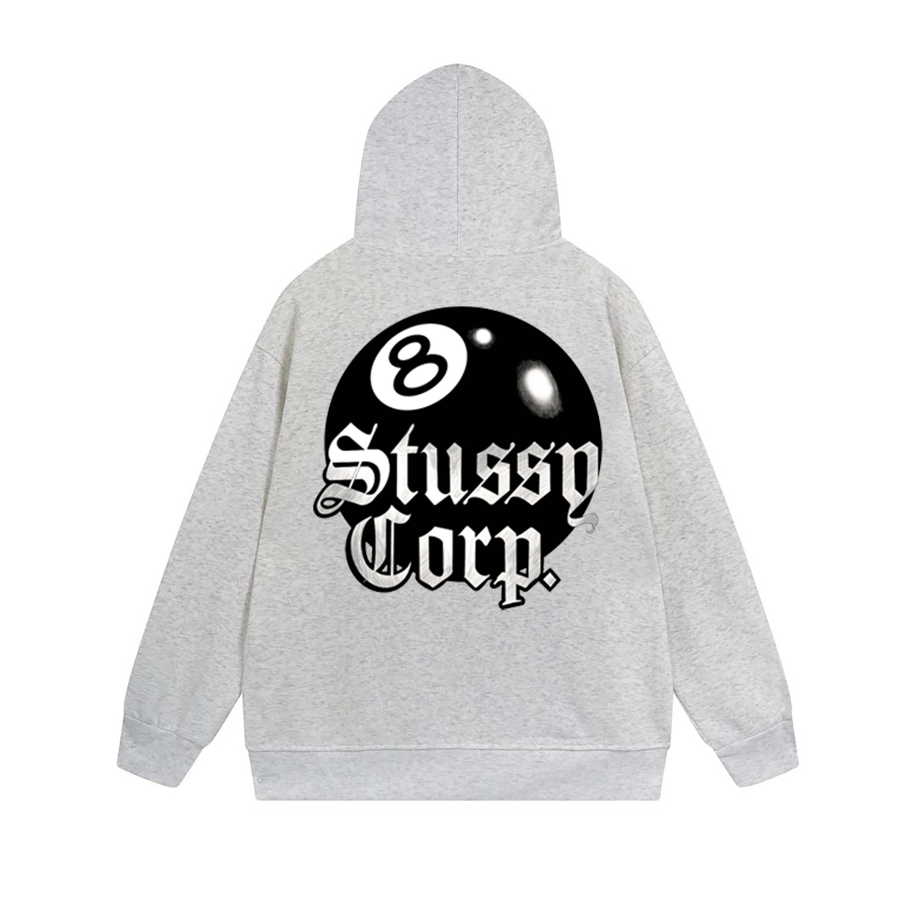 Stussy Neon Doodle Orb Full-Zip Hoodie