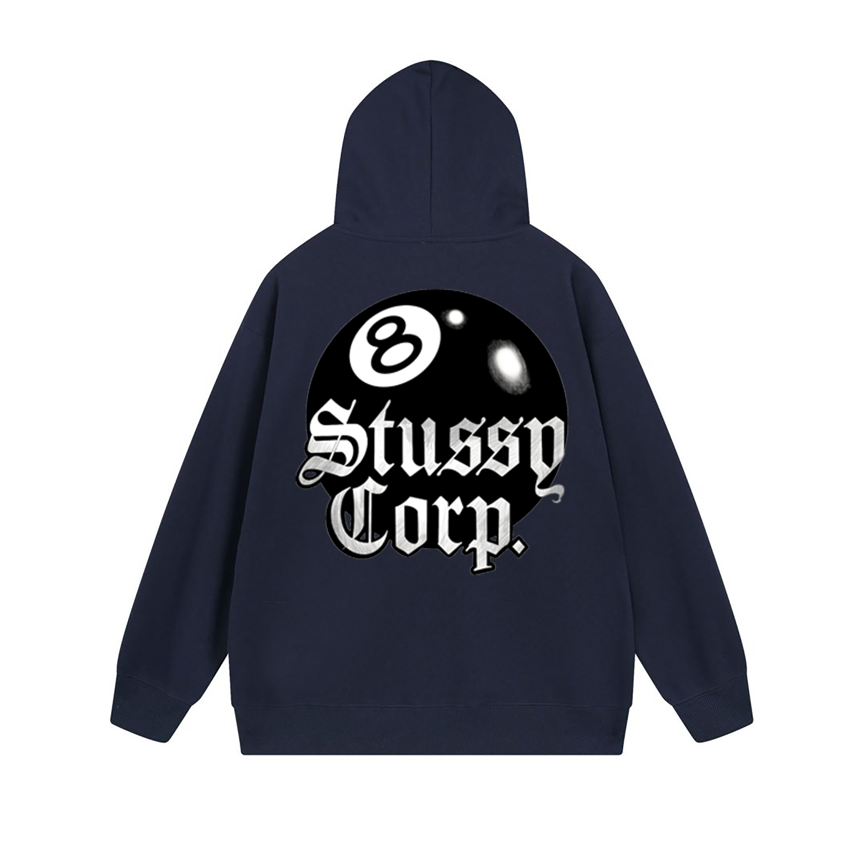 Stussy Neon Doodle Orb Full-Zip Hoodie