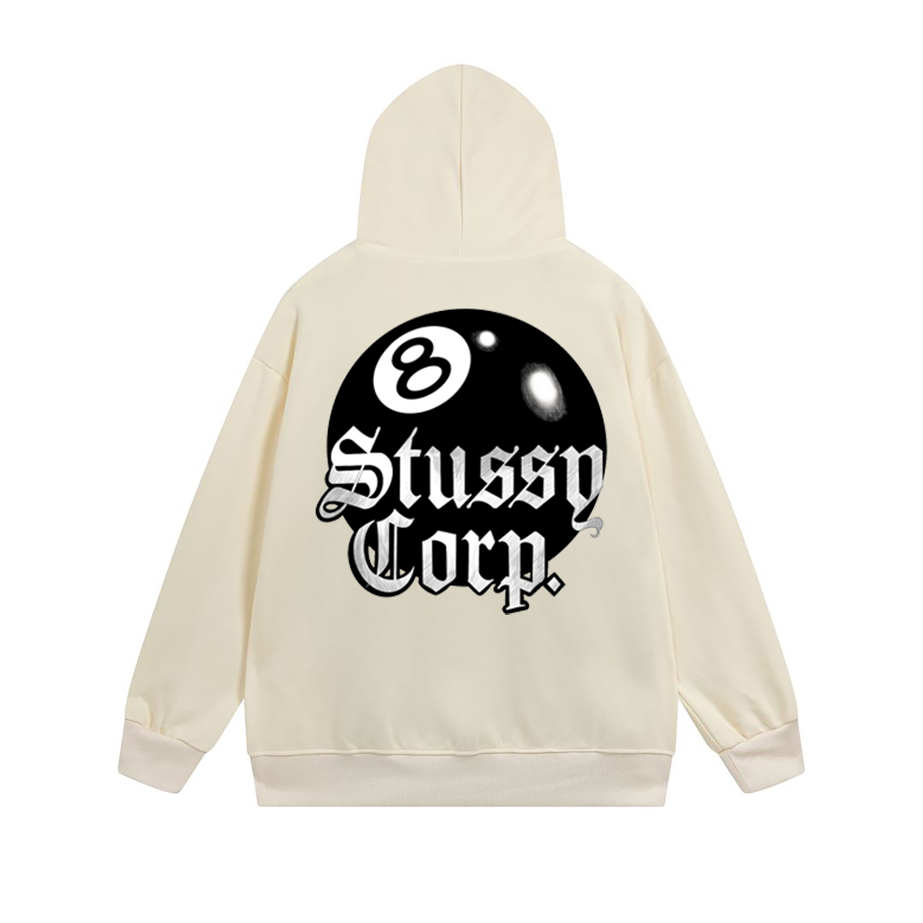 Stussy Neon Doodle Orb Full-Zip Hoodie