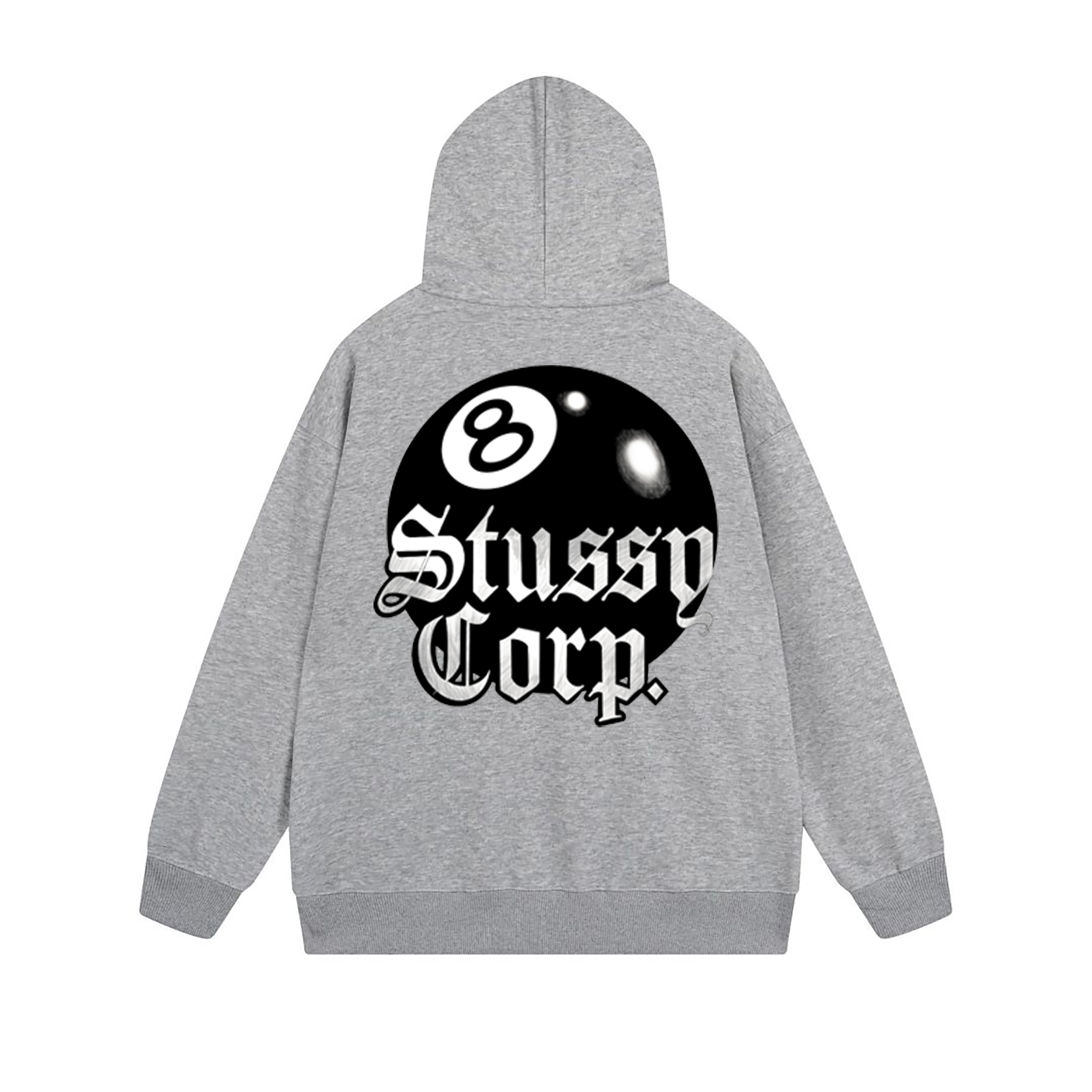 Stussy Neon Doodle Orb Full-Zip Hoodie