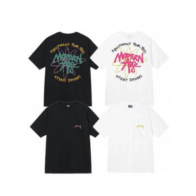 Stussy Neon Graffiti Starburst T-Shirt 01